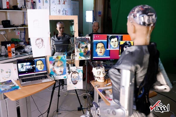  نقاشی&zwnj;های ربات سوفیا 