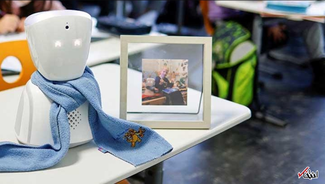 ربات آواتاری که به جای پسر بیمار آلمانی به مدرسه می&zwnj;رود+تصاویر