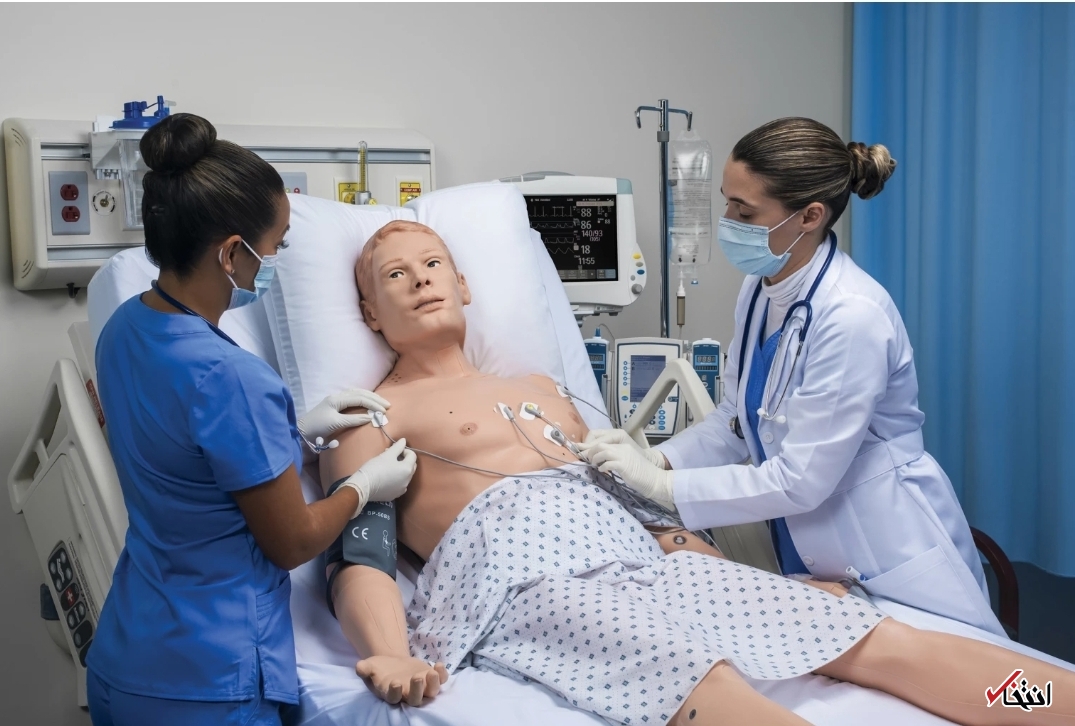 ربات انسان نمایی که سکته مغزی می&zwnj;کند+تصاویر