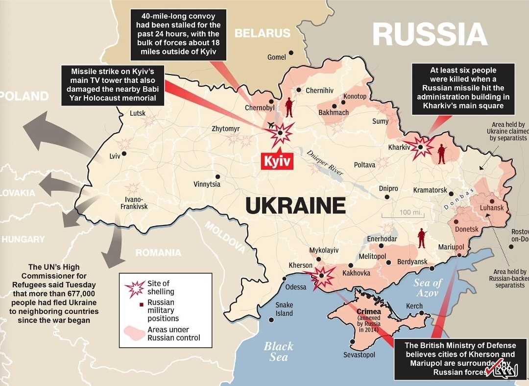 کشوری کوچک که پناهگاه جنگ زدگان اوکراین است