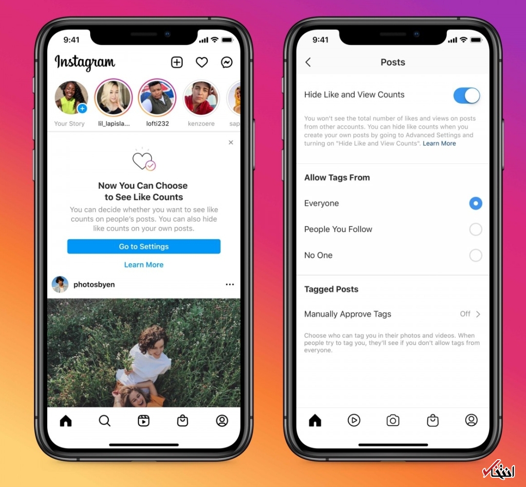 اینستاگرام تعداد لایک&zwnj;ها را بازگرداند