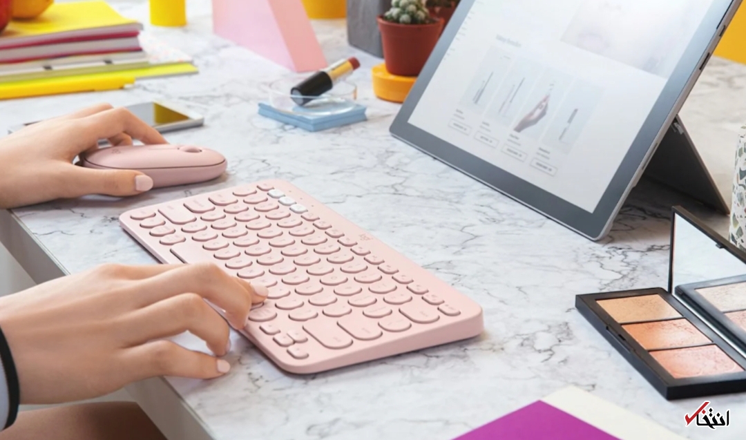 صفحه کلید بلوتوثی و جدید  Logitech K۳۸۰+تصاویر

  