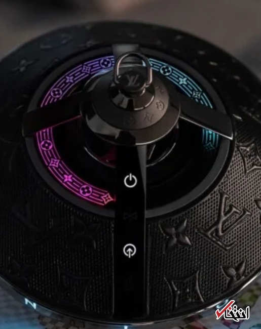 اسپیکر فرفره&zwnj;ای لویی ویتون با صدای ۳۶۰ درجه+تصاویر