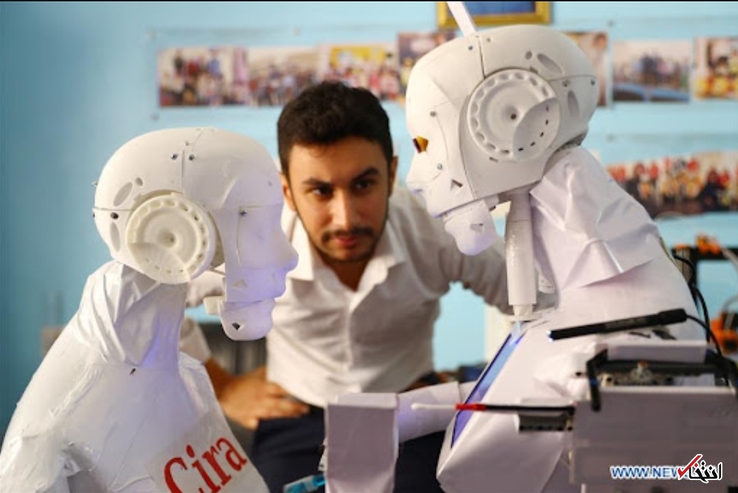 پرستار رباتیک مصری وارد بیمارستان&zwnj;های درمان کرونا شد+تصاویر