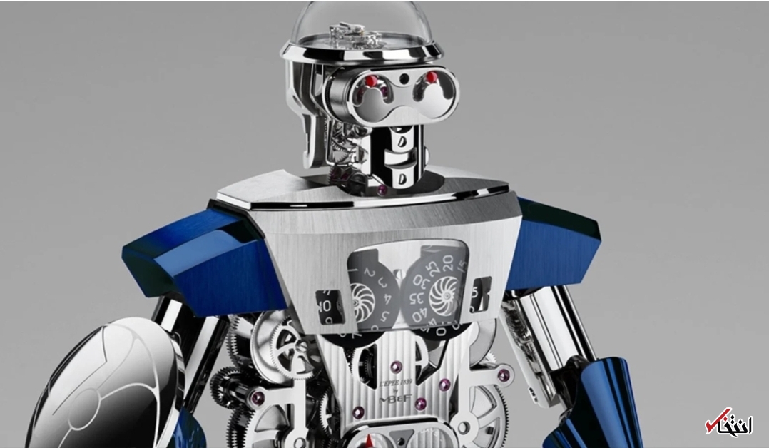 ساعت رباتیک بالتازار با ۶۱۸ قطعه به هم پیوسته+تصاویر