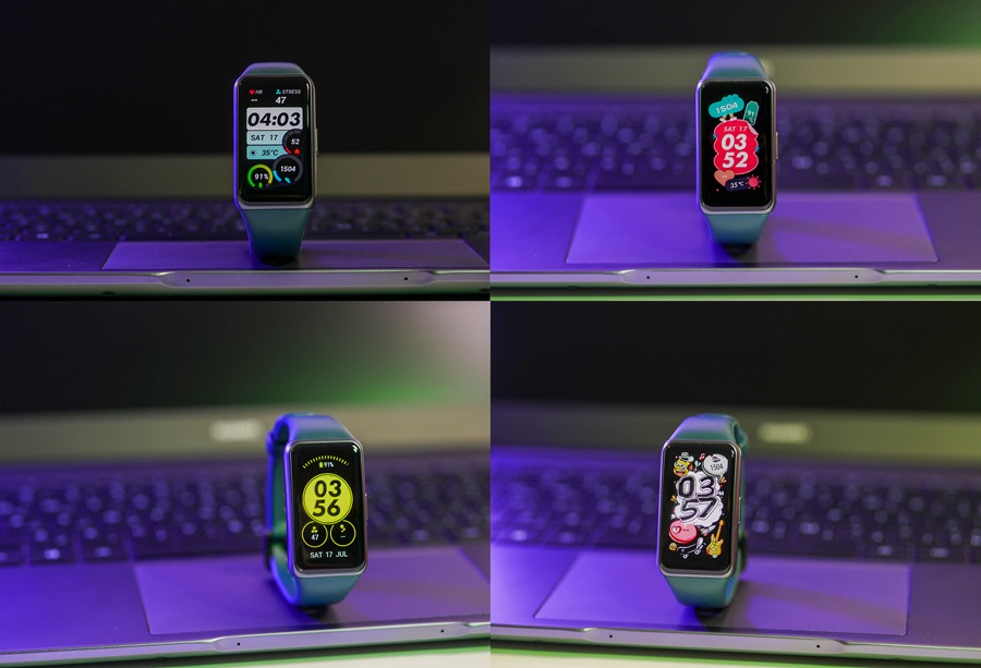 آموزش دسترسی به فیس&zwnj;واچ&zwnj;های متنوع  برای دستبند هوشمند هواوی بند 6