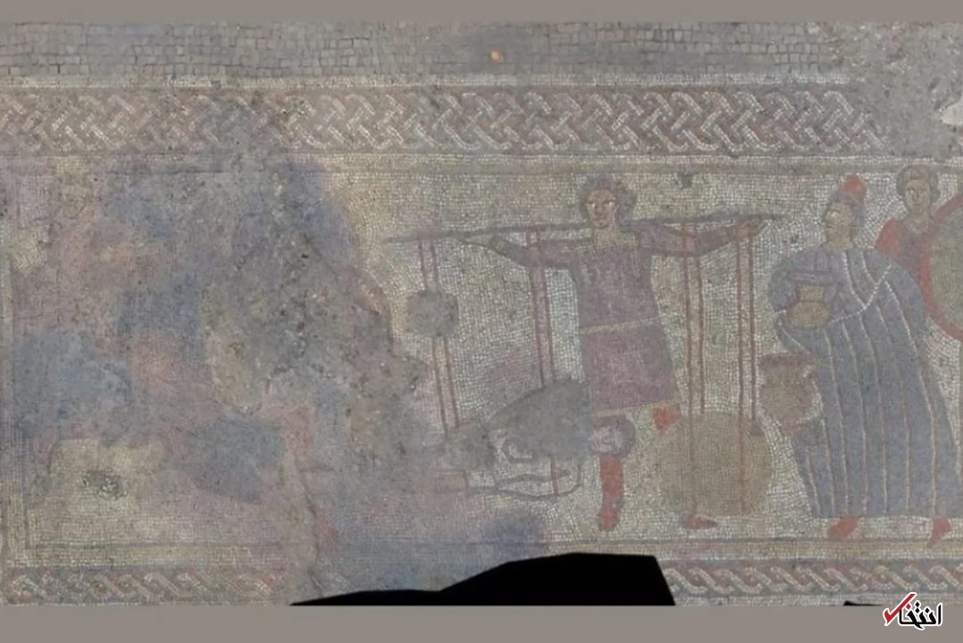 کشف موزائیک&zwnj;های ۱۷۰۰ ساله زیر یک مزرعه کشاورزی