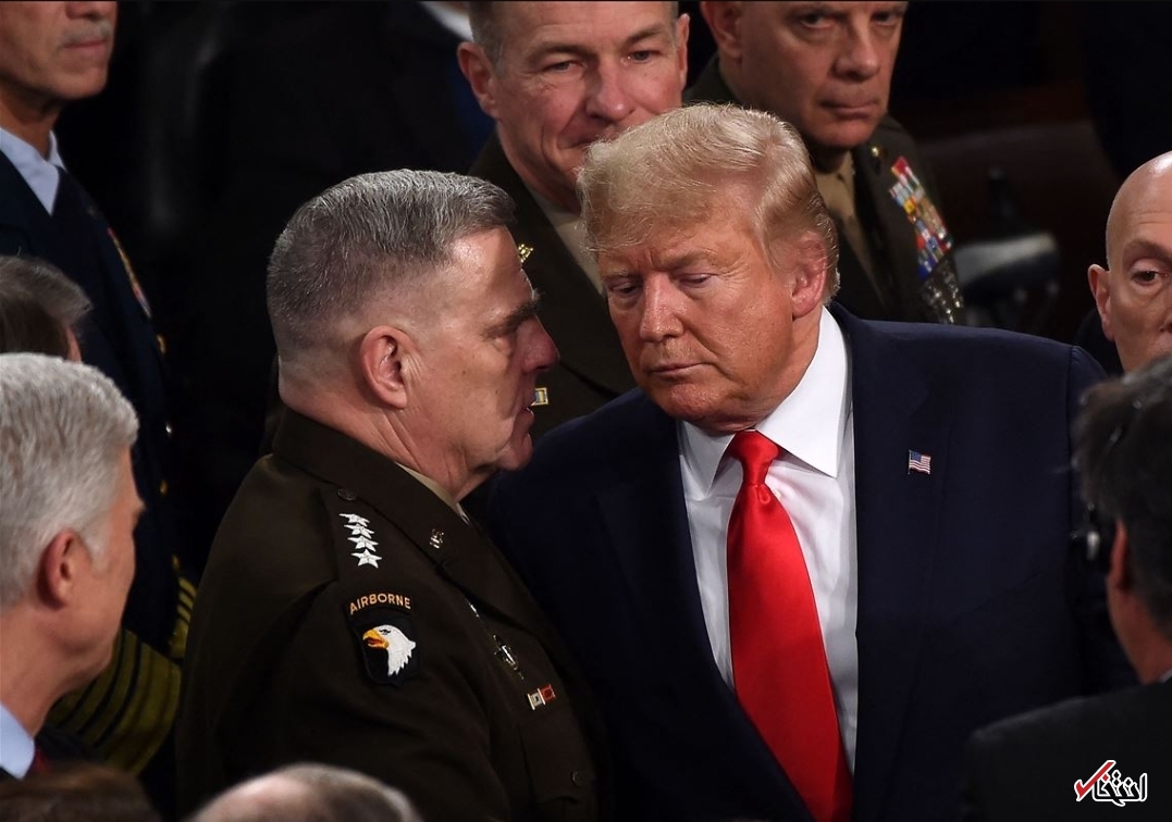 فحاشی و توهین ترامپ به رسانه‌ها و رئیس ستاد مشترک ارتش آمریکا